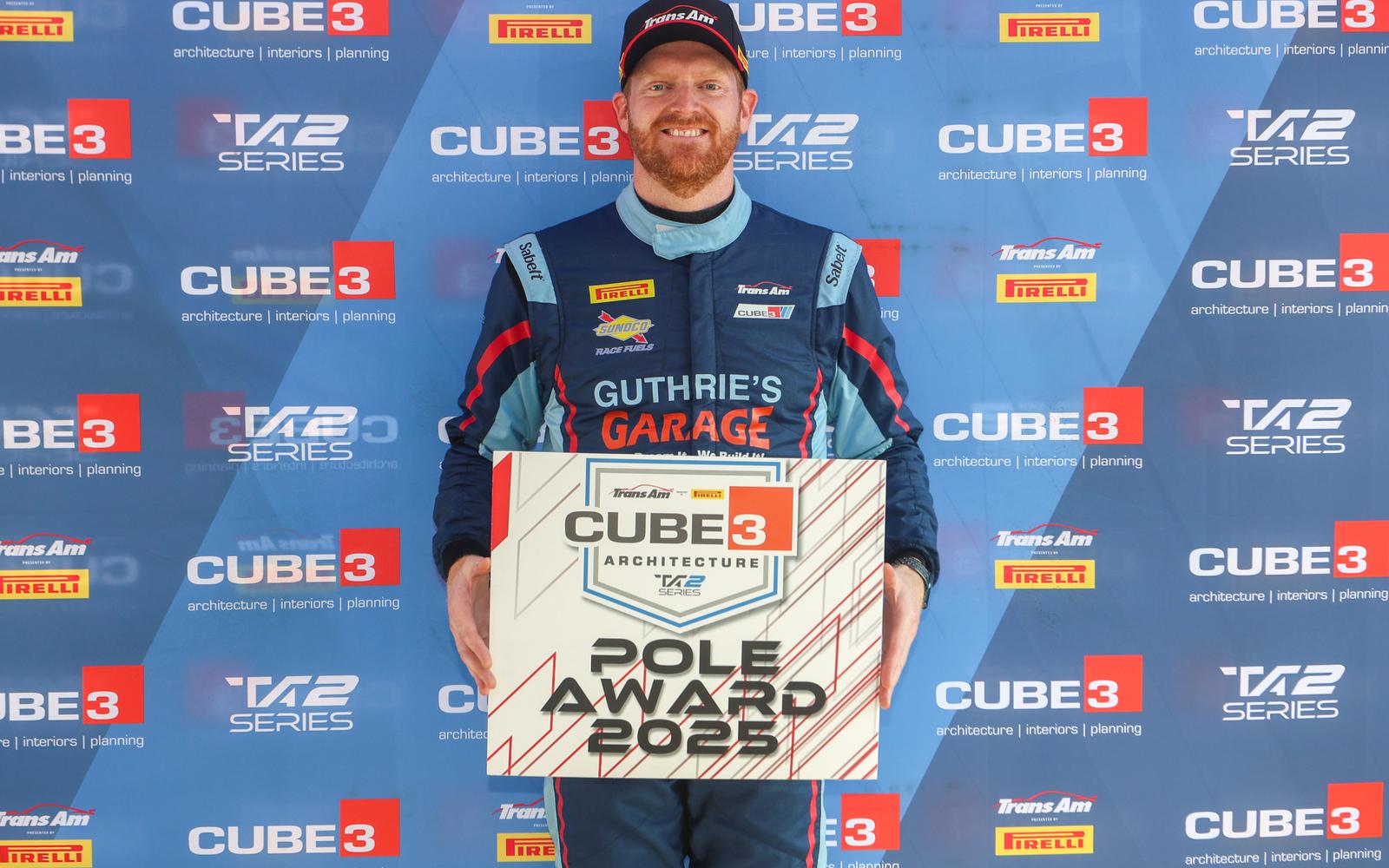 Mike Skeen Earns Second CUBE 3 Architecture TA2 Series Pole of 2025, Sets New Track Record at Road America 